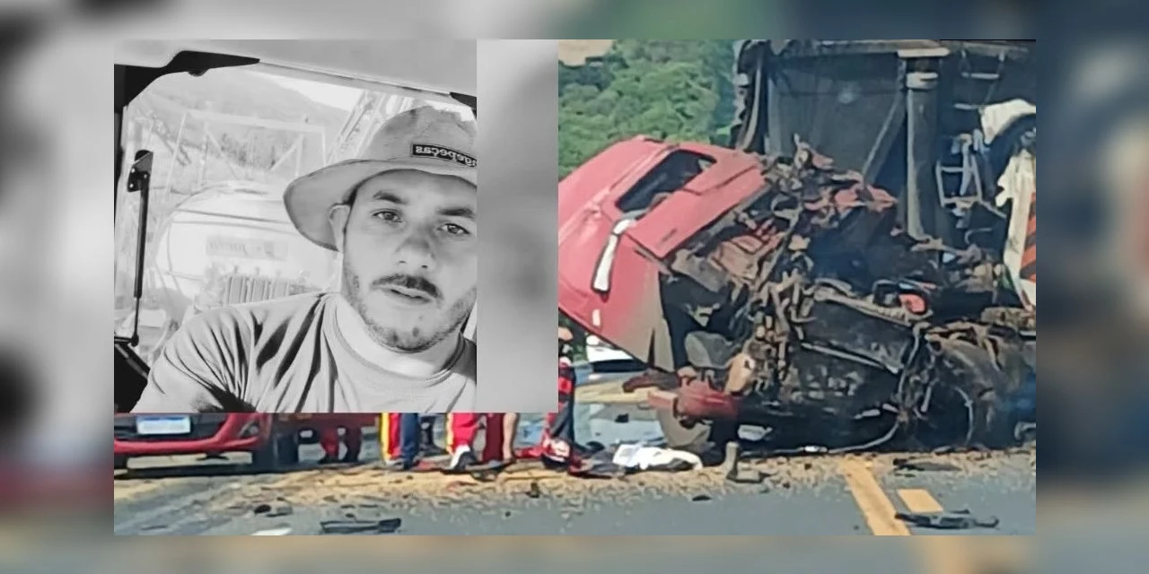 Motorista de 42 anos que morreu em colisão frontal entre duas carretas na BR-277, em Palmeira é identificado