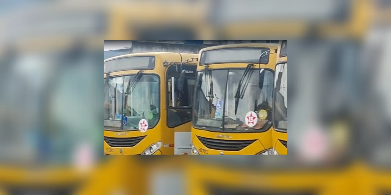 Ao menos 75 ônibus são impedidos de circular em Salvador após impasse sobre adesivos de Lula