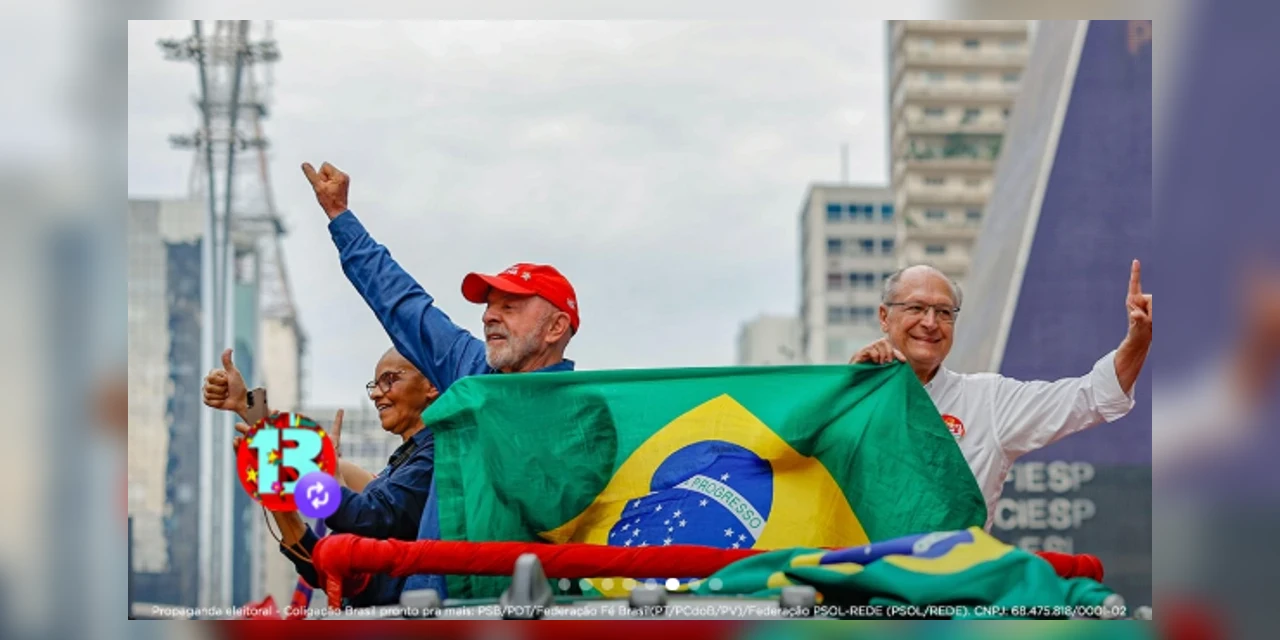 Lula vence Flávio e é reeleito presidente do Brasil